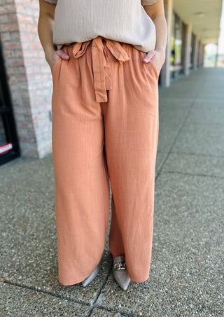 Ginger Luxe Paper Bag Pants