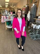 Load image into Gallery viewer, Hot Pink Soft Knit Cardigan