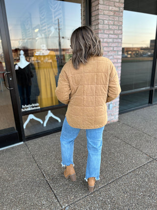 Golden Trail Quilted Jacket