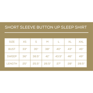 Grand Christmas Button Up Sleep Shirt