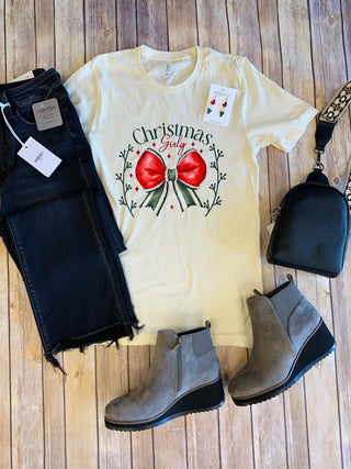 Christmas Girly Graphic Tee