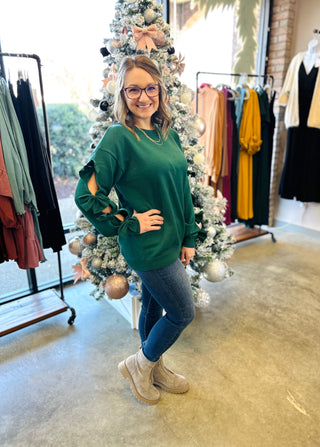 Bowtique Cozy Sweater