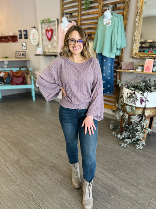 Timeless Touch Mauve Top