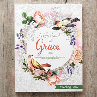 A Garland of Grace Coloring Book