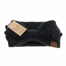 Load image into Gallery viewer, Bobble Knit C.C Head Wrap