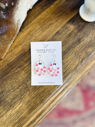 Petal & Boo Ghost Earrings