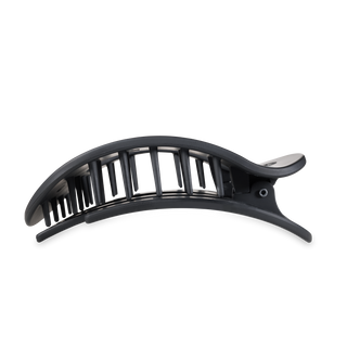 Round Flat Hair Clip | Large | Midnight Matte