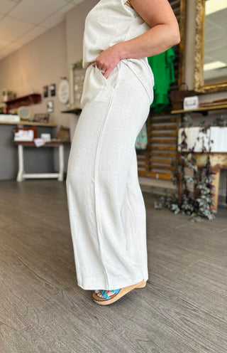 Sunlit Linen Pants in Natural