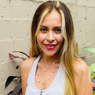 Daisy In Silver Necklace