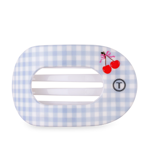Flat Round Hair Clip | Large | Basket of Cherries