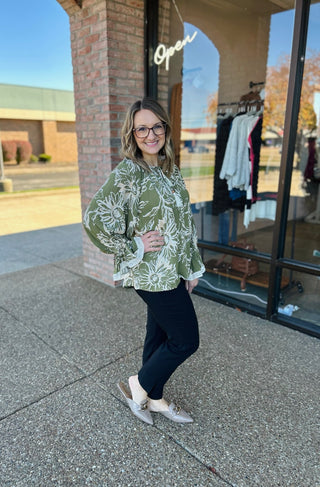 Whispering Florals Blouse