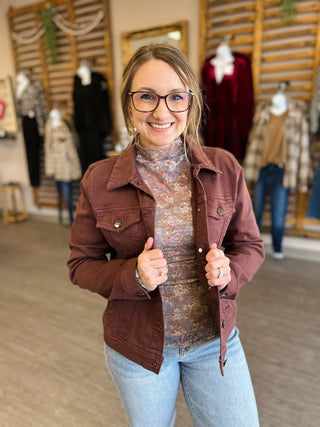 Lavender Garden Lace Top