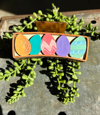 Easter Handmade Hair Claw Clip - Large
