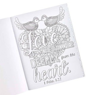 Where Love Blooms Coloring Book