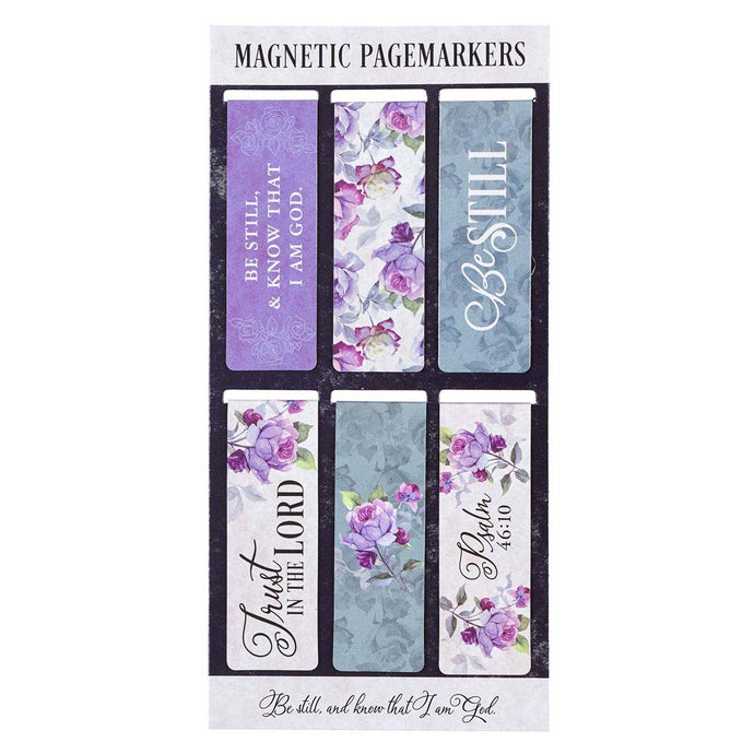 Magnetic Bookmark Set Be Still