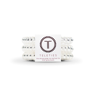 Spiral Hair Coils | Small | Crystal Clear Hair Ties
