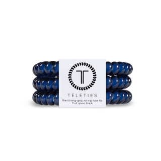 Spiral Hair Coils | Small | Nantucket Navy