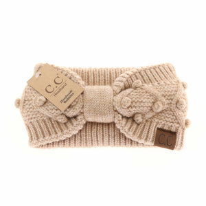 Bobble Knit C.C Head Wrap