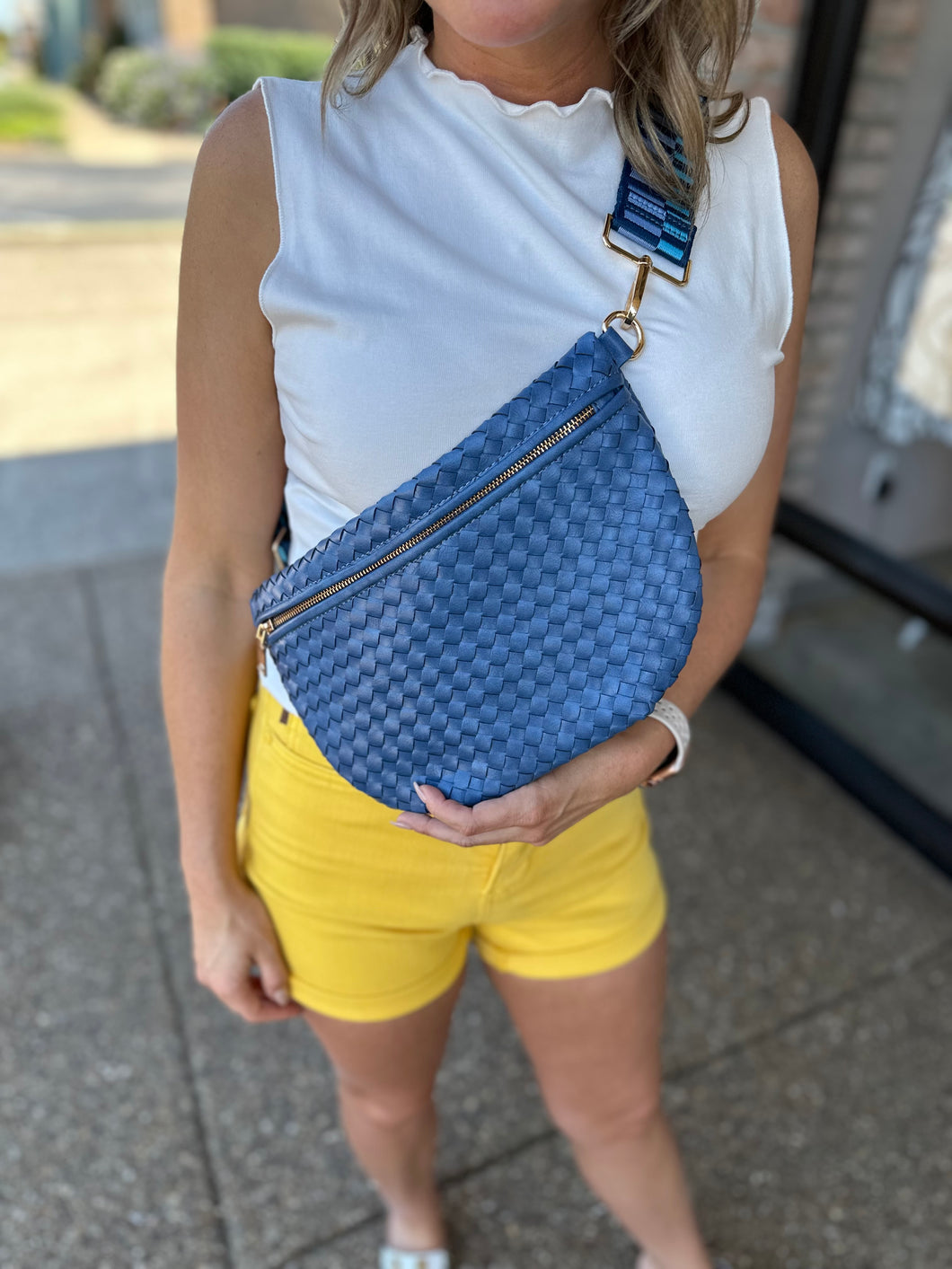 Woven Bum Bag