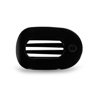 Round Flat Hair Clip | Small | Jet Black