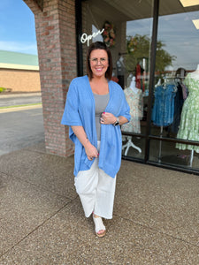 Whispering Blue Cardigan