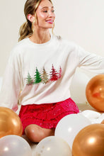 Load image into Gallery viewer, Sequin Christmas Tree Soft Knit Sweater