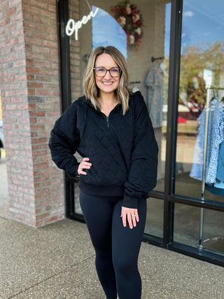 The Quilted Cloud Quarter Zip