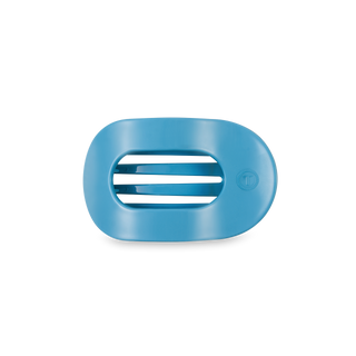 Flat Round Hair Clip | Small | Summer Sky