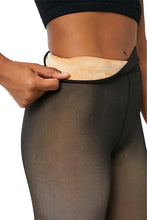 Load image into Gallery viewer, Opaque Fleece Lined Pantyhose