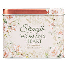 Load image into Gallery viewer, Strength for a Woman&#39;s Heart - Cards in Tin