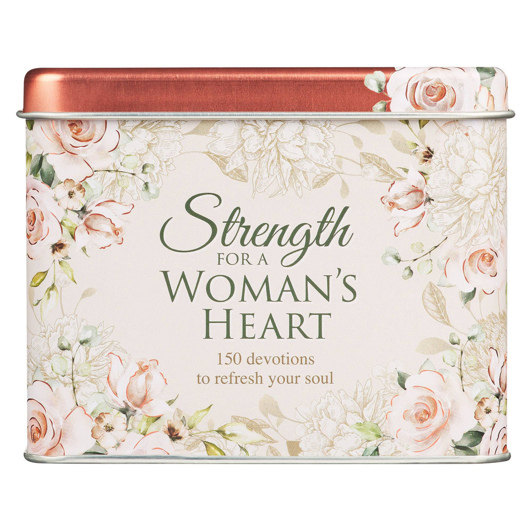 Strength for a Woman's Heart - Cards in Tin