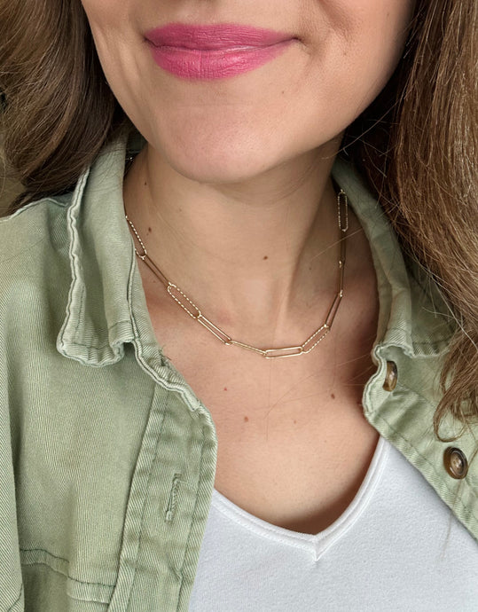 Paperclip Necklace