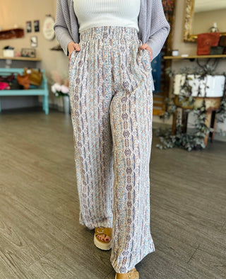 Coastal Muse Palazzo Pant