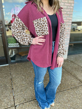 Load image into Gallery viewer, Rosewood Leopard Button Down