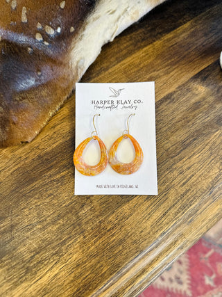 The Amber Sparkle Earrings