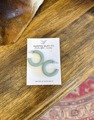 Harvest Sage Open Hoops