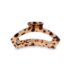 Open Hair Clip | Small | Blonde Tortoise