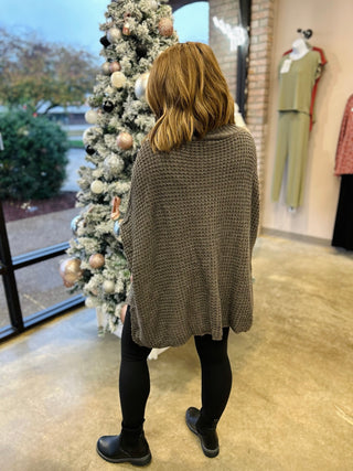 Shimmery Nights Turtleneck Sweater