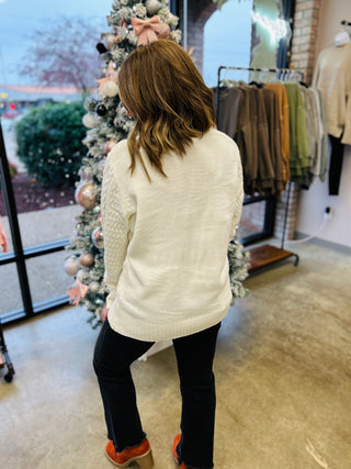 Arctic Ease V-Neck Sweater