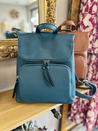 Convertible Vegan Leather Backpack
