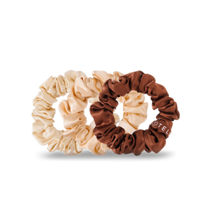 Silk Hair Scrunchie | Small | For the Love of Nude