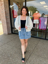 Load image into Gallery viewer, Beach Breeze Chambray Shorts