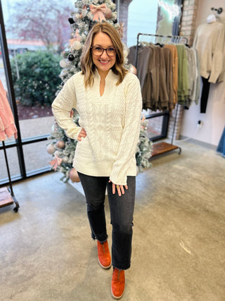 Arctic Ease V-Neck Sweater