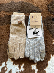 Soft Ribbed Knit Glove