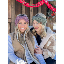 Load image into Gallery viewer, Bobble Knit C.C Head Wrap