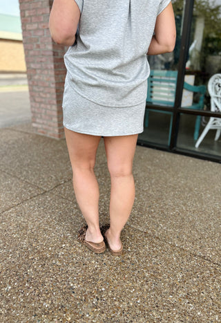 Pure Comfort Skort in Grey