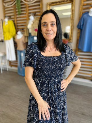 Moonlit Meadow Midi Dress