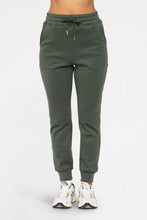 Load image into Gallery viewer, Deep Forest Fleece Lined Joggers