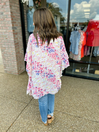 Pink Petal Kiss Kimono