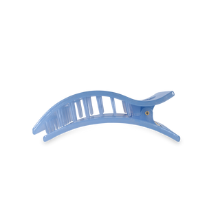 Flat Rectangle Hair Clip | Medium | Blue Lagoon